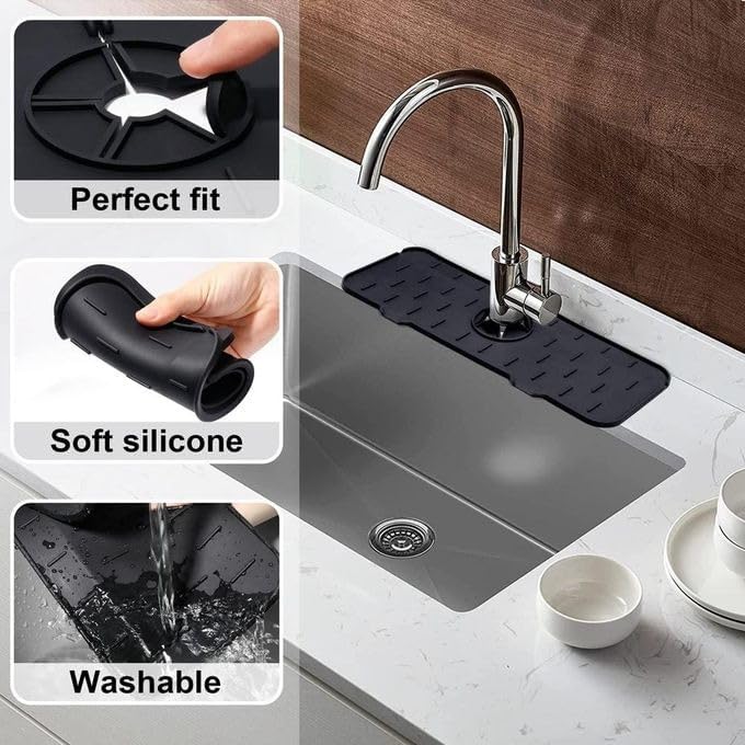 Silicone Faucet Drain Pad