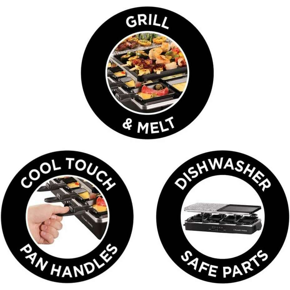 Raclette Multi Grill for 8 People - Medaid International