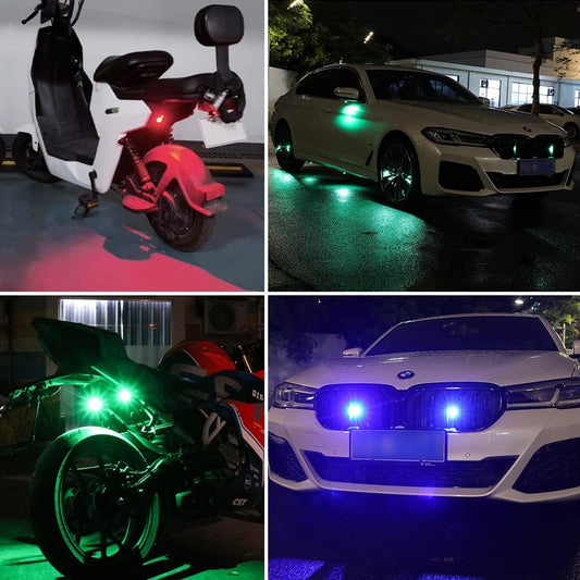 Wireless Led Strobe Lights | 2 PCS أضواء ستروب LED لاسلكية | 2 قطعة