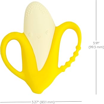 Infantino Lil Nibbles Textured Silicone Teether