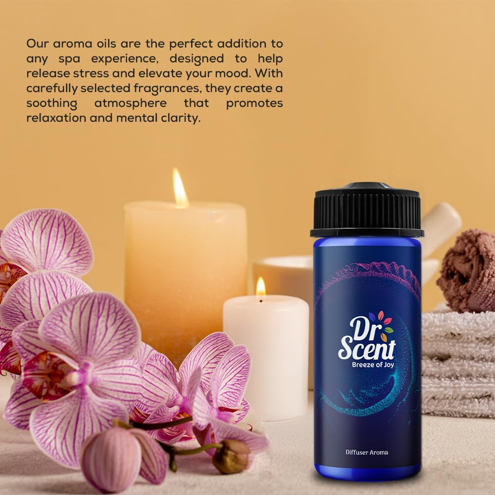 Dr Scent Diffuser Aroma Oudy, With Intense Notes of Rich Agarwood, Sweet Hearty Notes of Praline, Finishing with Strong Woody Hints of Clove (170ml) - Medaid International