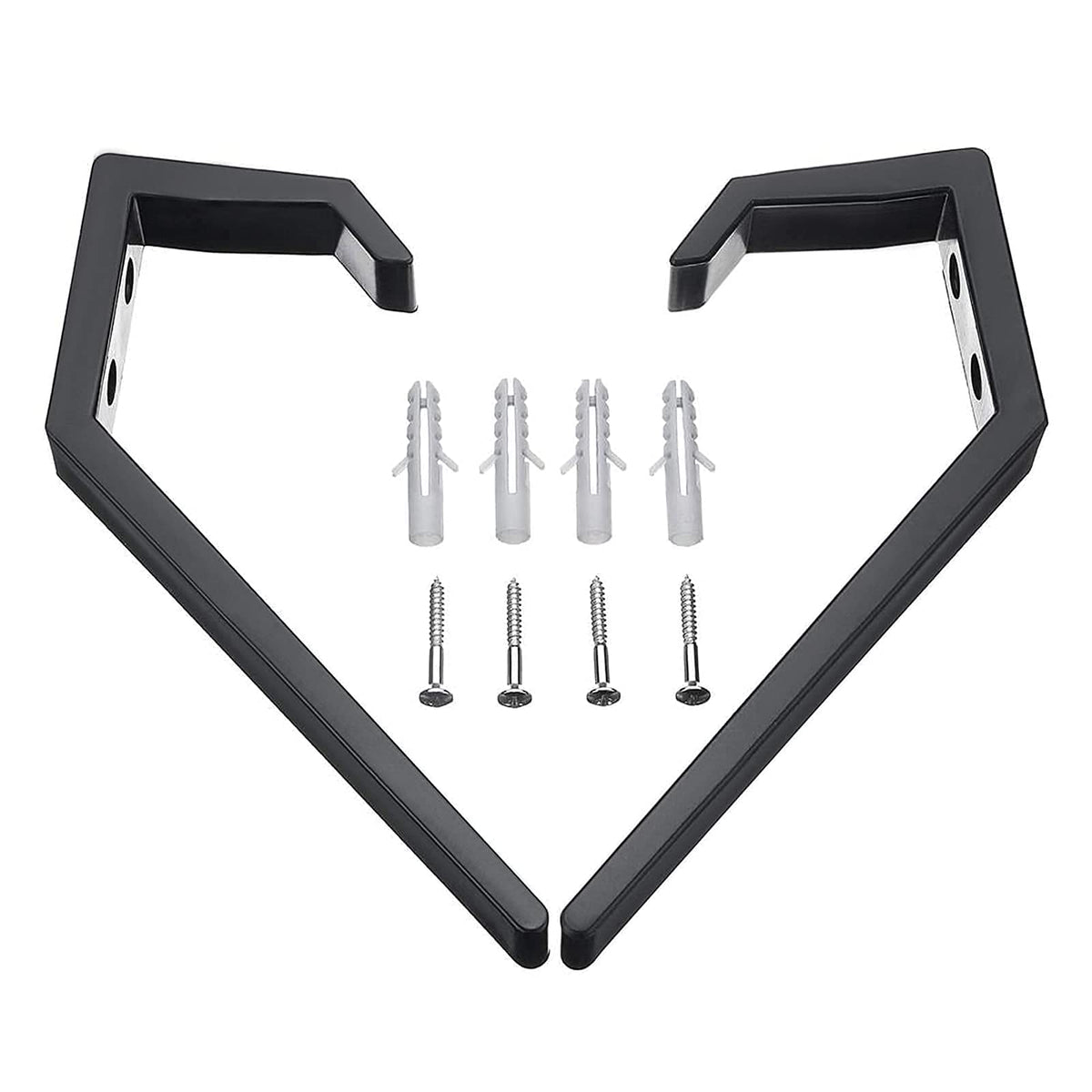 TERRIFI Helmet Holder Helmet Holder Hook Jacket Bags Wall Mount Cloth Display Rack Hanger 2PCS