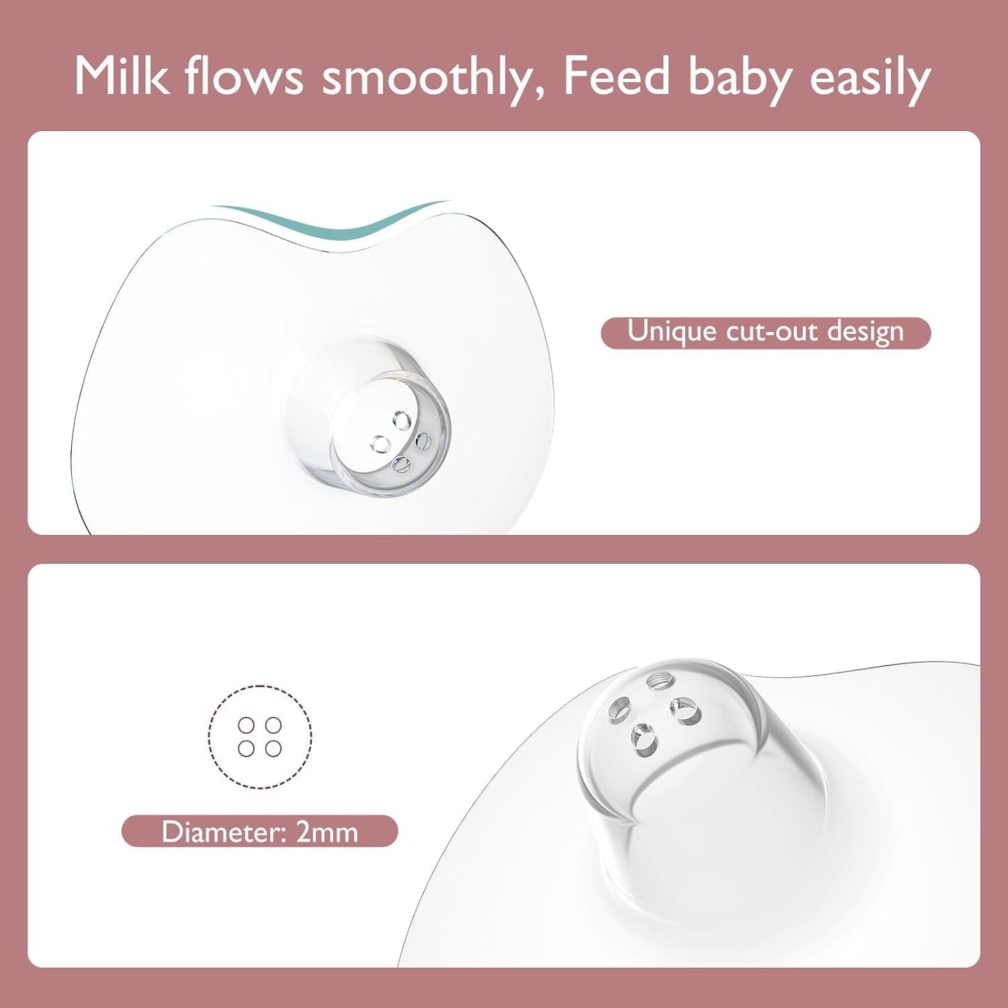 Momcozy Nipple Shields 20Mm