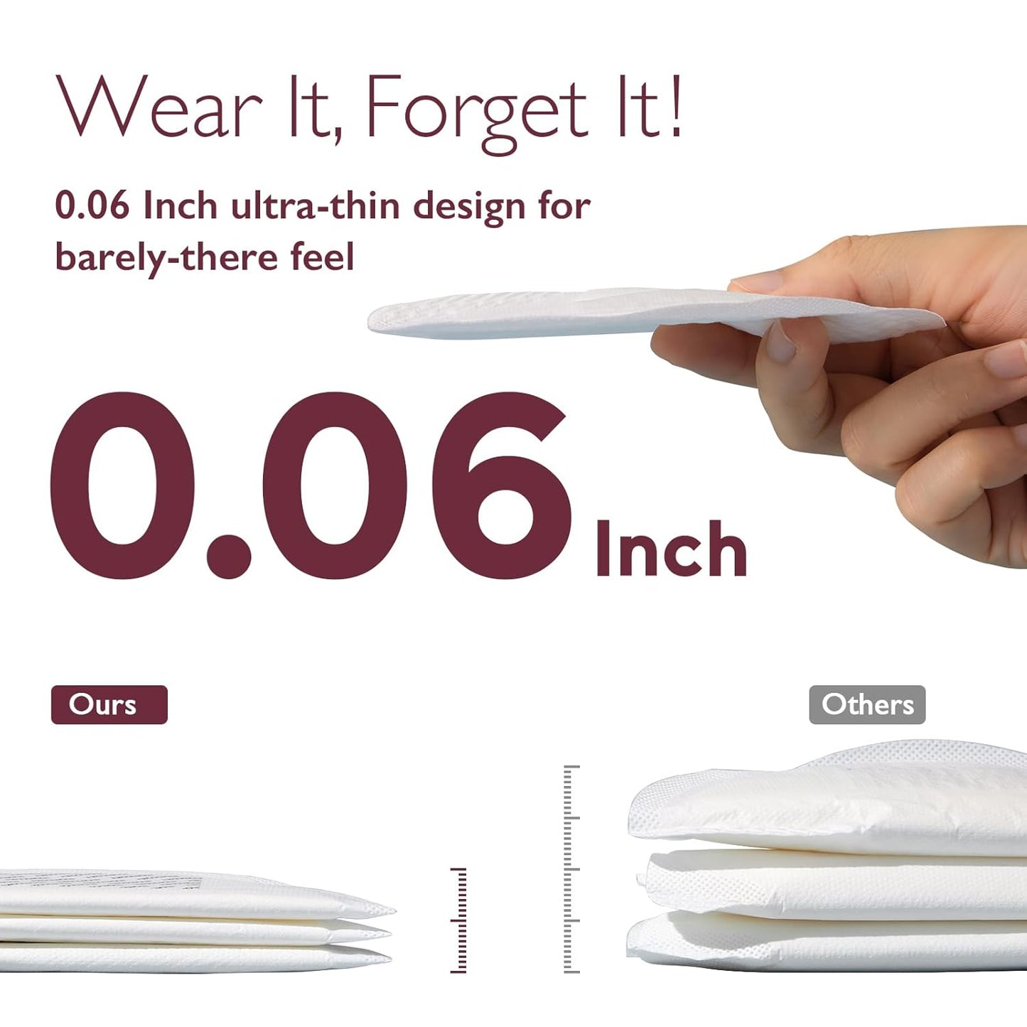 Momcozy Ultra-Thin Disposable Nursing Pads, Ultra-Absorbent and Breathable.