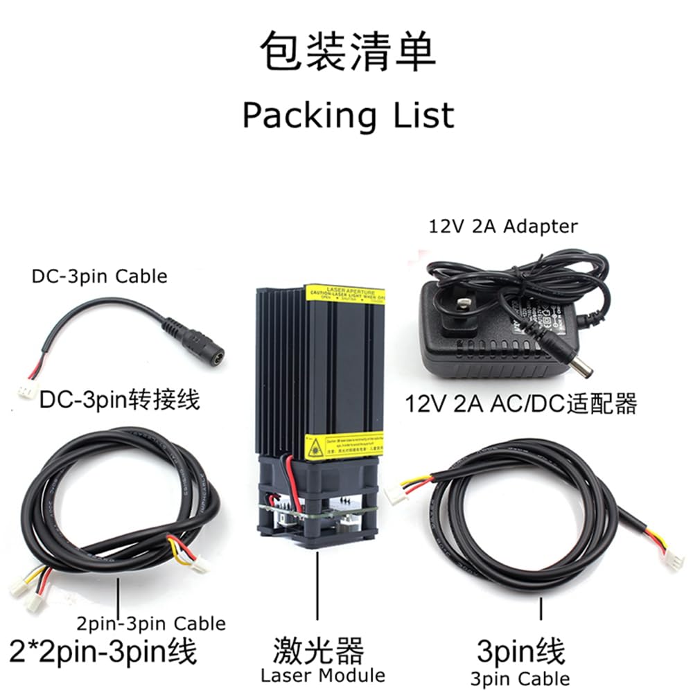 Adjustable focus 520nm-500 green light suitable for bird repelling laser PWM landmark laser lamp - Medaid International