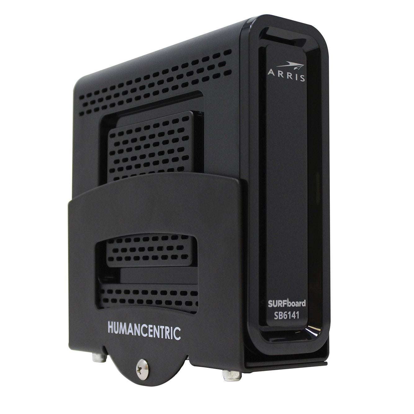 HumanCentric Cable Box and Modem Mount, Adjustable Wall Mount for Small and Wide Devices, Cable Boxes, Modems, DVD Players, Streaming Media Devices, Mount on The Wall Behind TV, Hardware Included - Medaid International