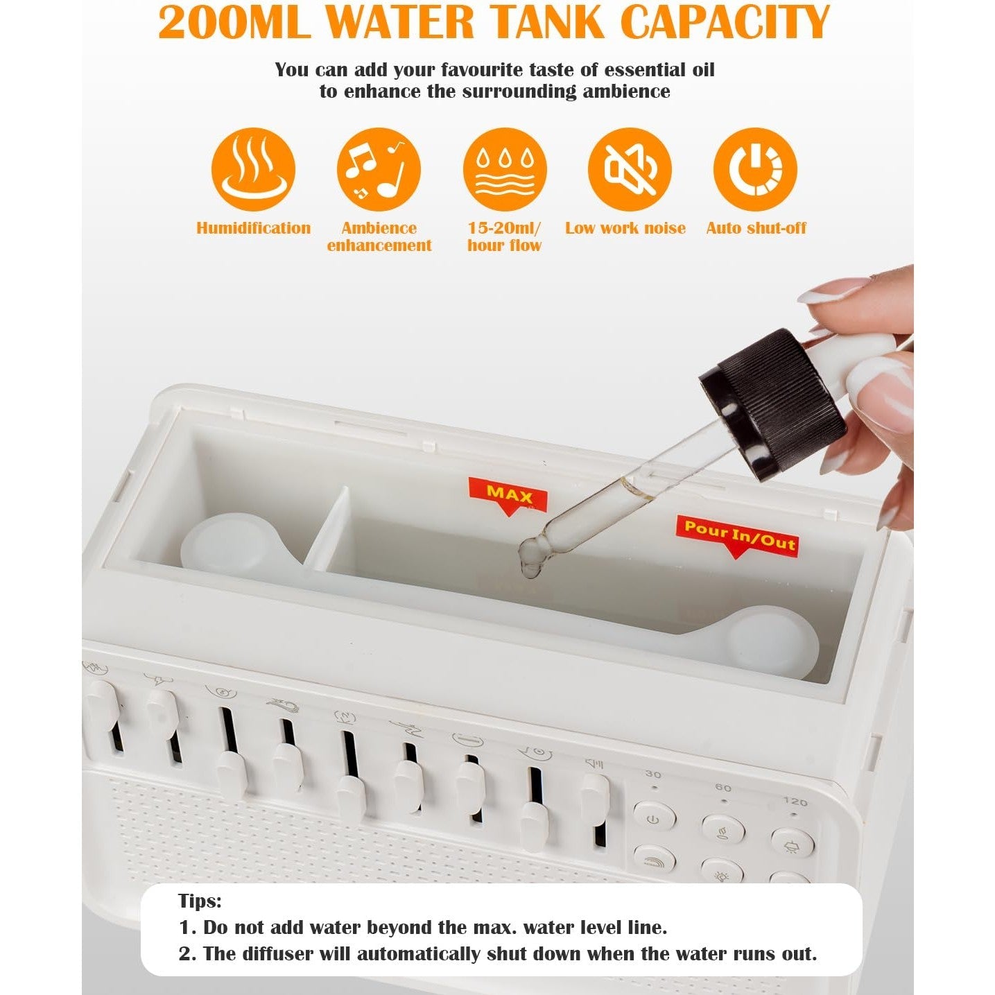 3 in 1 Bluetooth Speaker Humidifier Light