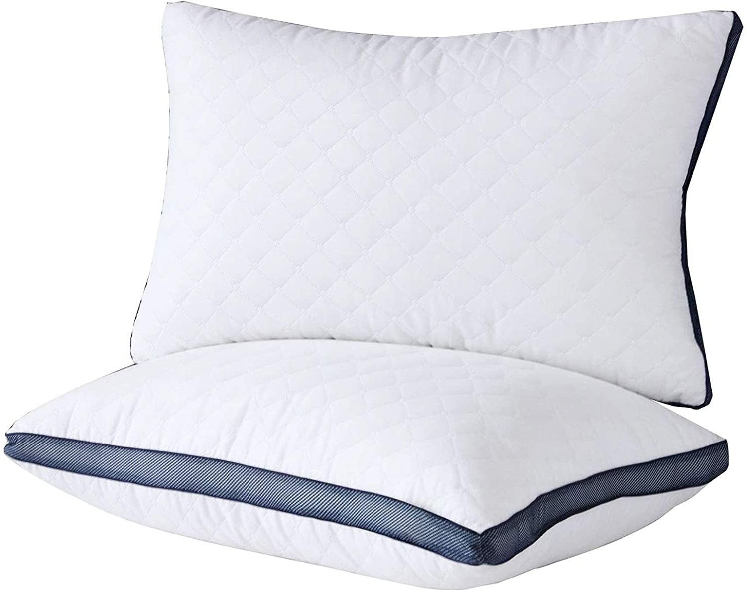 Meoflaw Pillows for Sleeping (2-Pack), Luxury Hotel Pillows Queen Size Set of 2,Bed Pillows for Side and Back Sleeper (Queen) - Medaid International