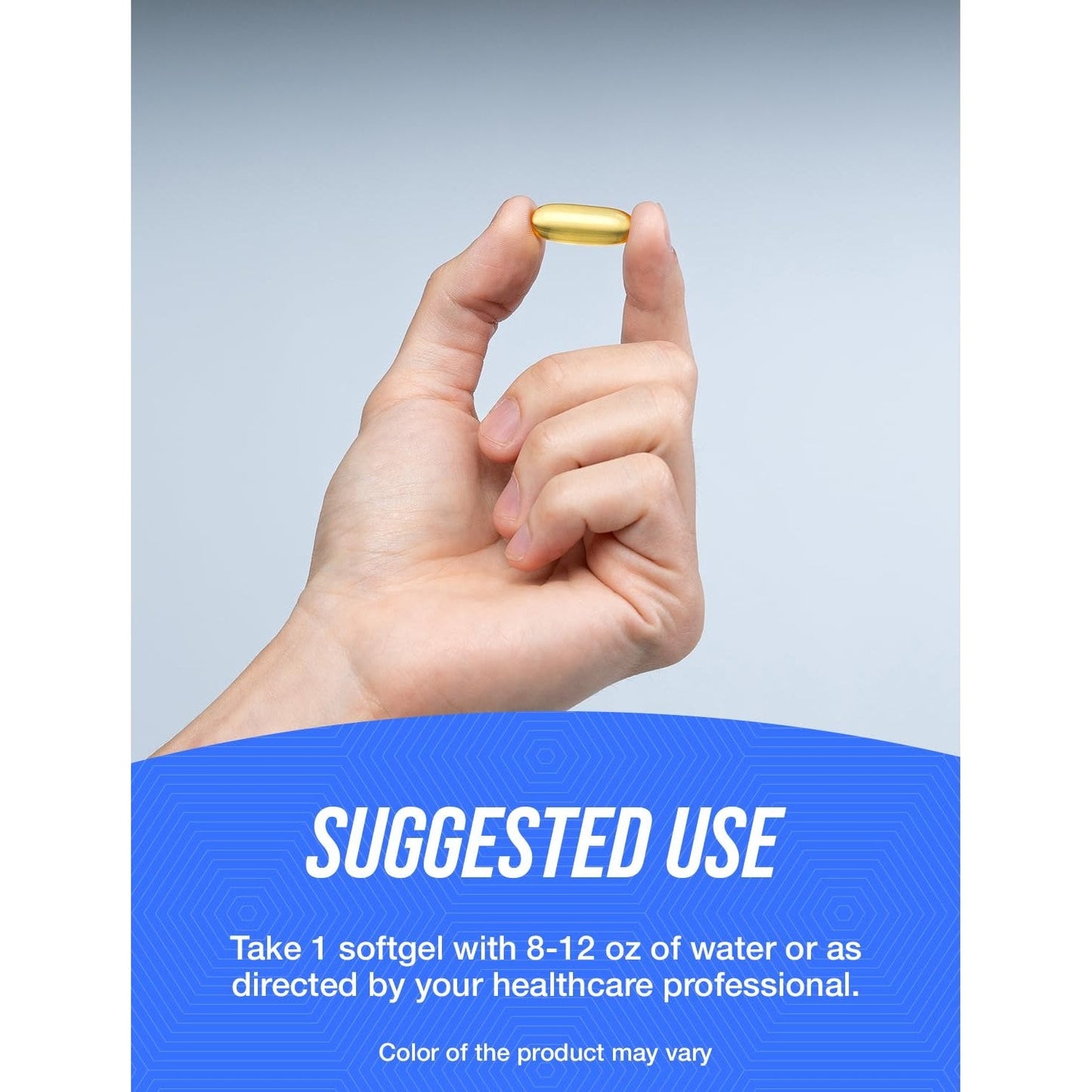 BulkSupplements.com Fish Oil 500mg Softgels - Omega 3 Supplements, Fish Oil Supplements - Gluten Free, 1 Softgel per Serving, 240 Count (Pack of 1) - Medaid International