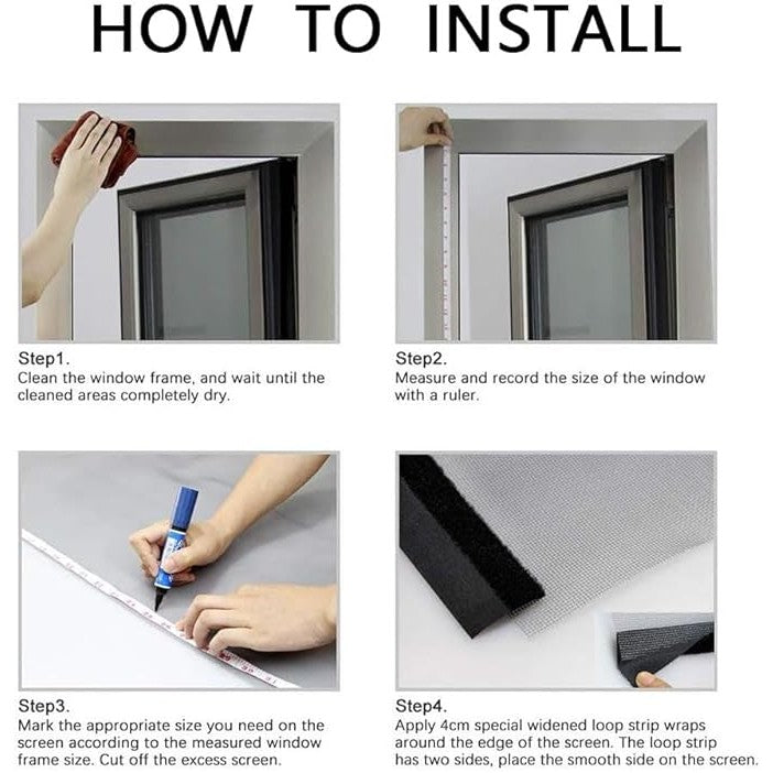 Magnetic Window Screen