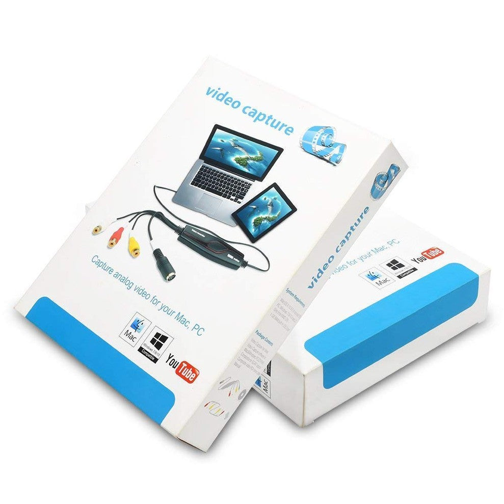 Video Capture Converter / VHS To DVD / Capture Analog Video To Digital For Mac And Windows 10 PC - Medaid International
