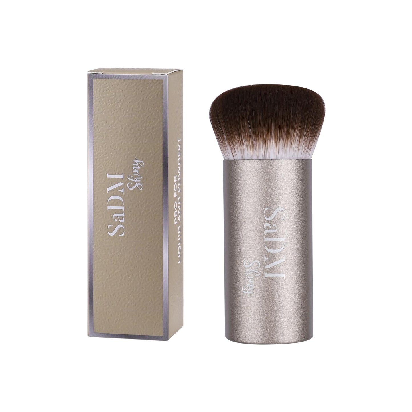 Kabuki Makeup Brush - Blender Brush for Powder, Cream, Liquid Foundation, Sunscreen, Blush Blending & Bronzer - Professional Make Up Brush - Full Face Makeup Brush - Vegan & Cruelty Free - Medaid International