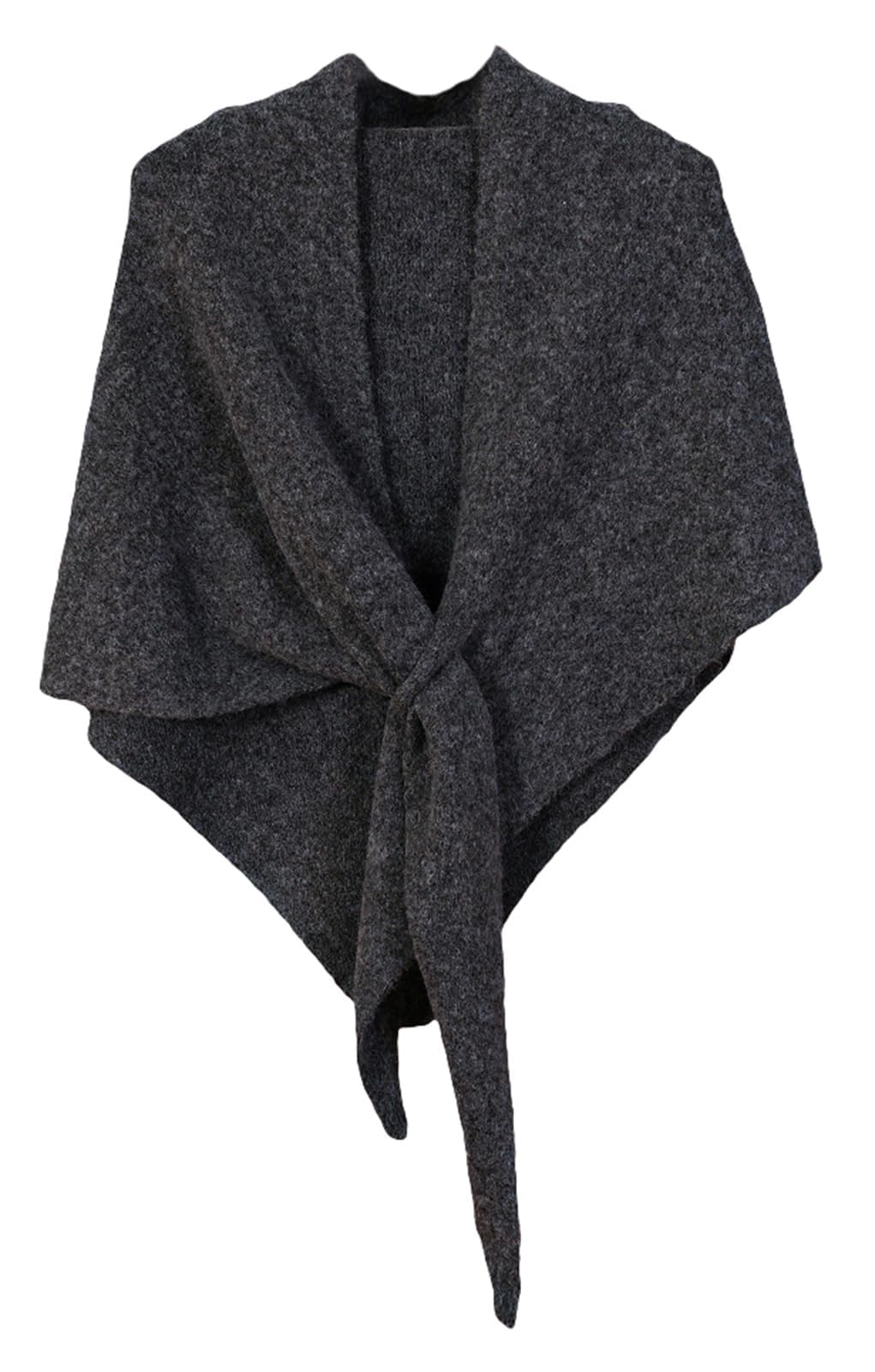 KASTWAVE Shawls Wraps Poncho Women Triangle Sweater Scarf Warm Wool Blend Pashmina Cape Cold Weather Neck Warmer Winter Fall Accessory