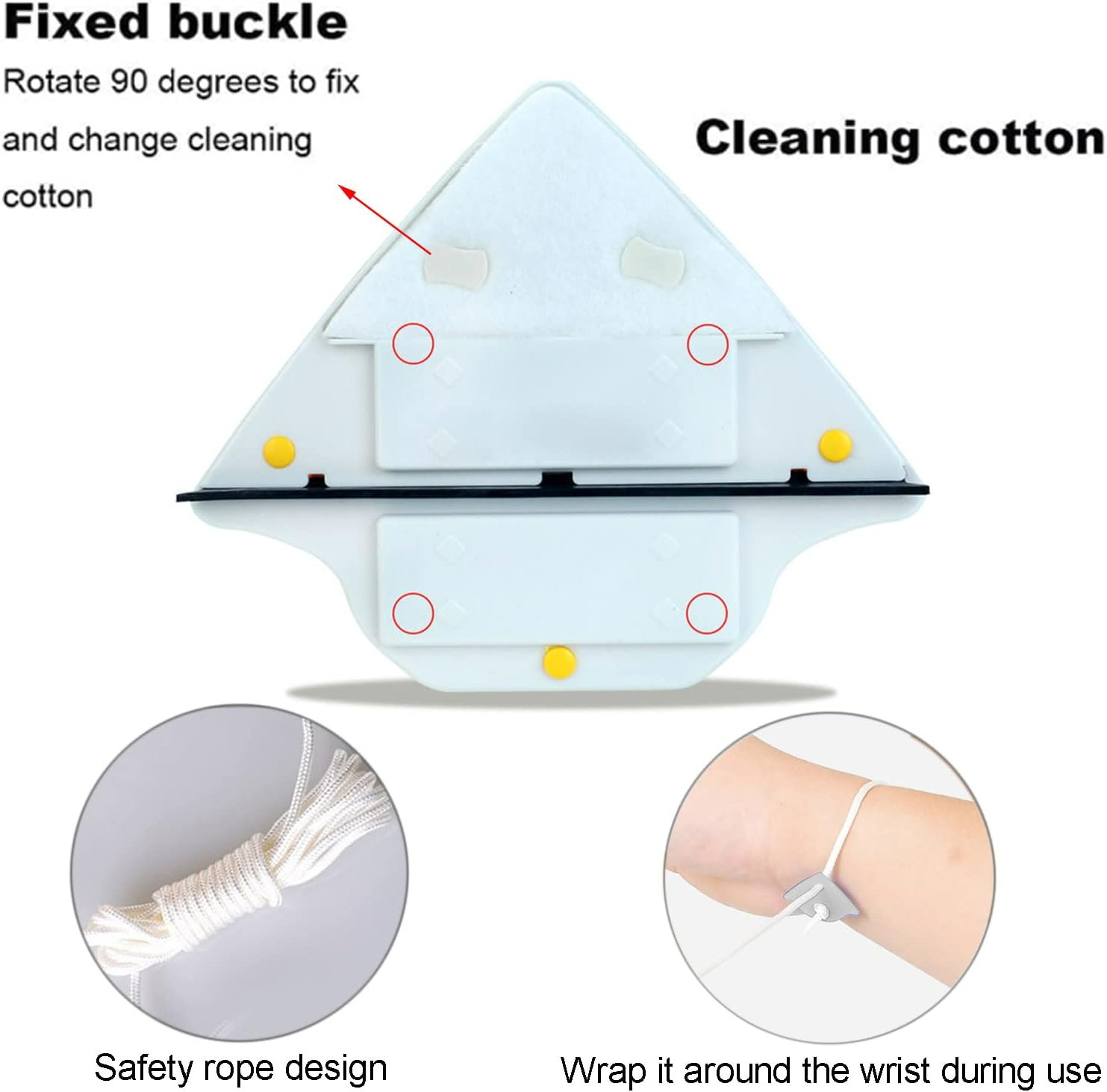 Double Sided Window Glass Cleaner - Medaid International