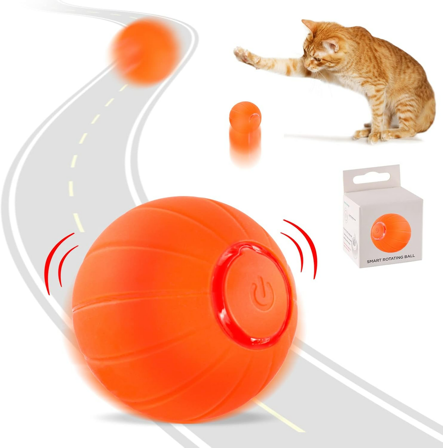 Small Bouncing Ball For Pets Gadget Play - Medaid International