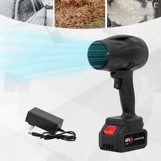 TurboJet Cordless Air Blower – High Power Portable Fan