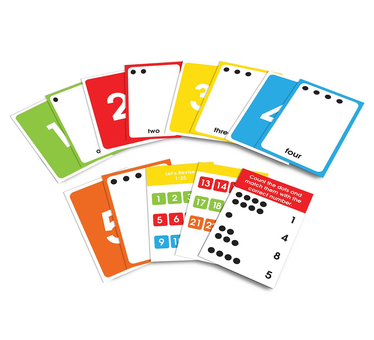 Amazing Flash Cards Numbers: Early Development OF Preschool Toddler (55 Cards)