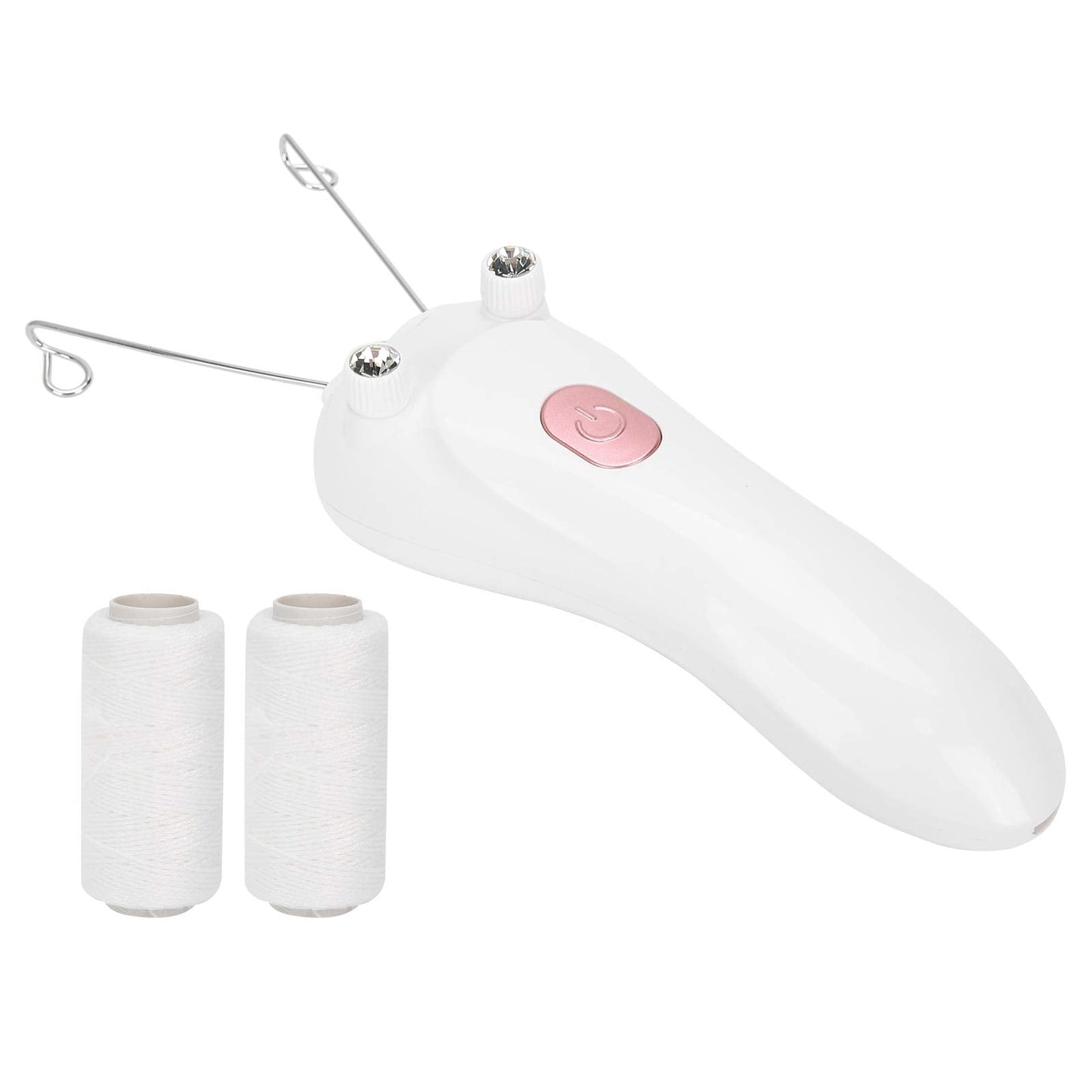 Ladies Facial Hair Remover Electric Women's Beauty Epilator, Cordless Electric Facial Threading Hair Removal for Women, Rechargeable Face Hair Remover Cotton Thread Epilator Body Hair Removal Device - Medaid International