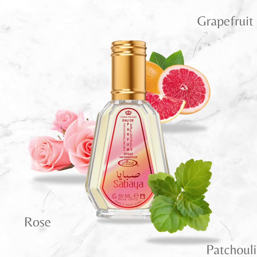 Sabaya - Al-Rehab Eau De Natural Perfume Spray - 50 ml (1.65 fl. oz) - Medaid International