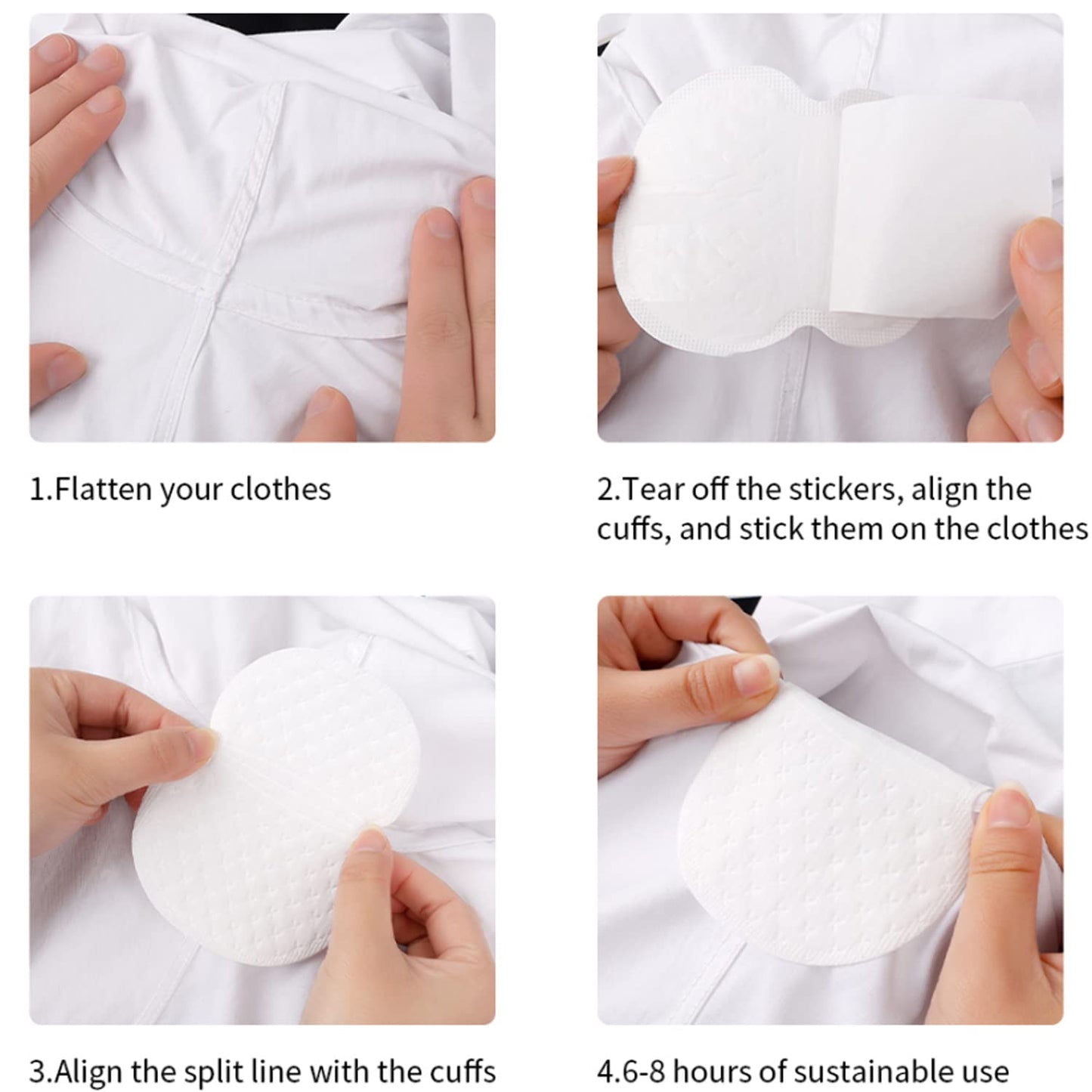 Underarm Sweat Protection Pads - Keeps you smelling & looking fresh all day