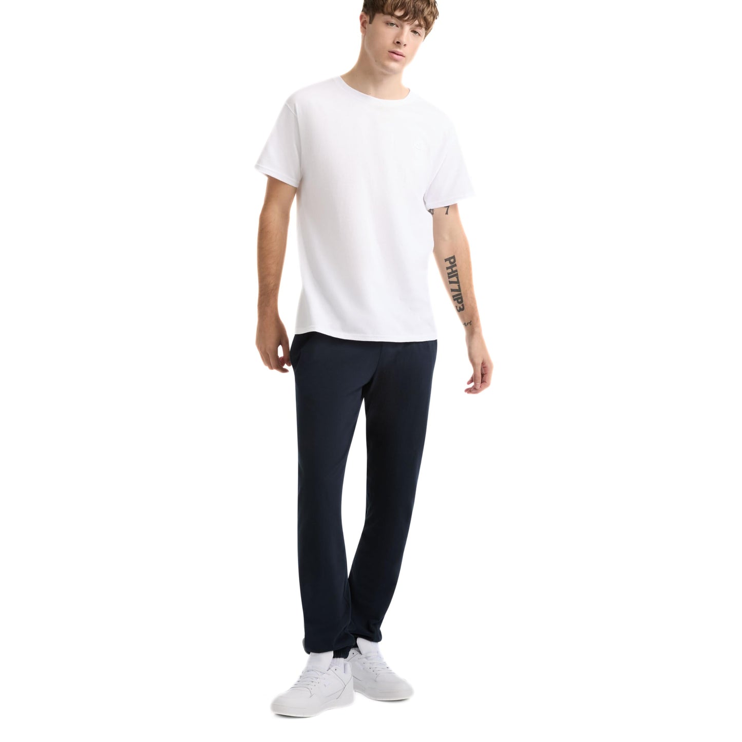 Champion Mens Classic T-shirt, Everyday Tee For Men, Comfortable Soft (Reg. Or Big & Tall), White, XX-Large US - Medaid International