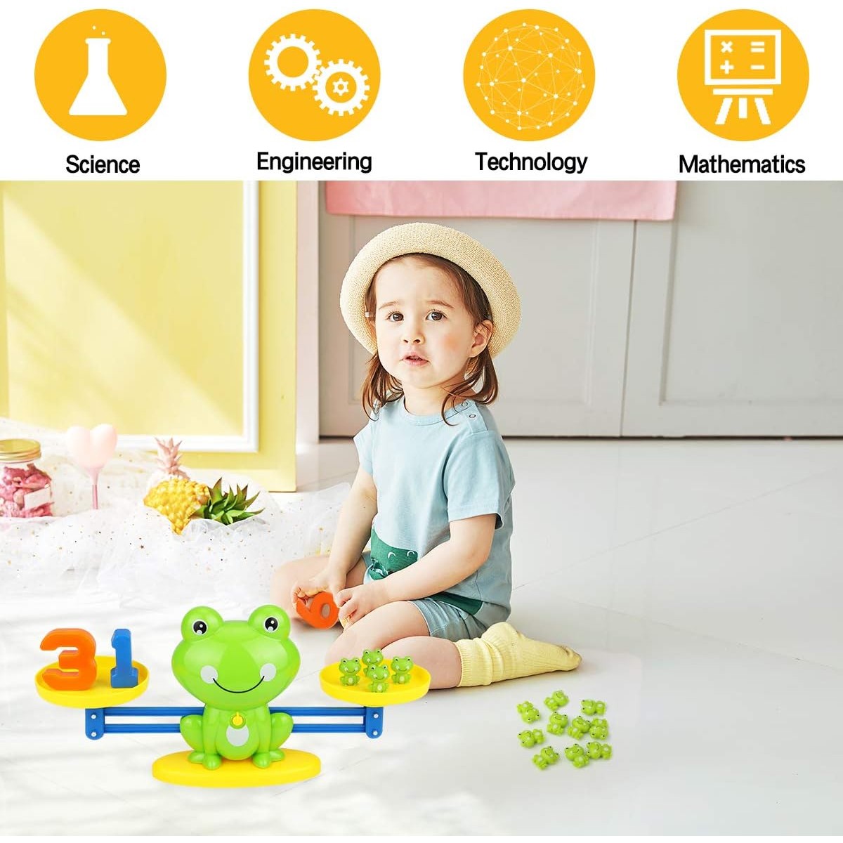 Frog Maths Libra for Kids
