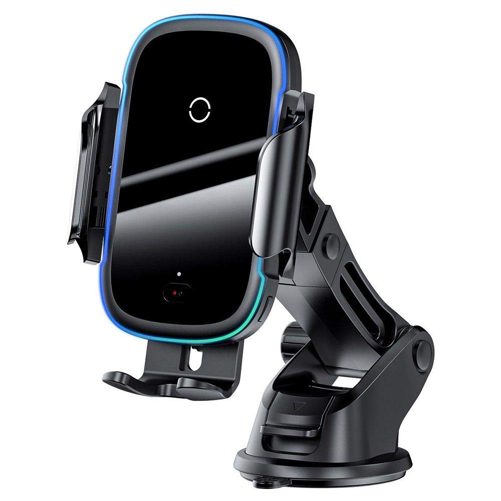 Baseus Light Electric Holder Wireless Charger(15W) - Black (UPSAN7100-0U) - Medaid International