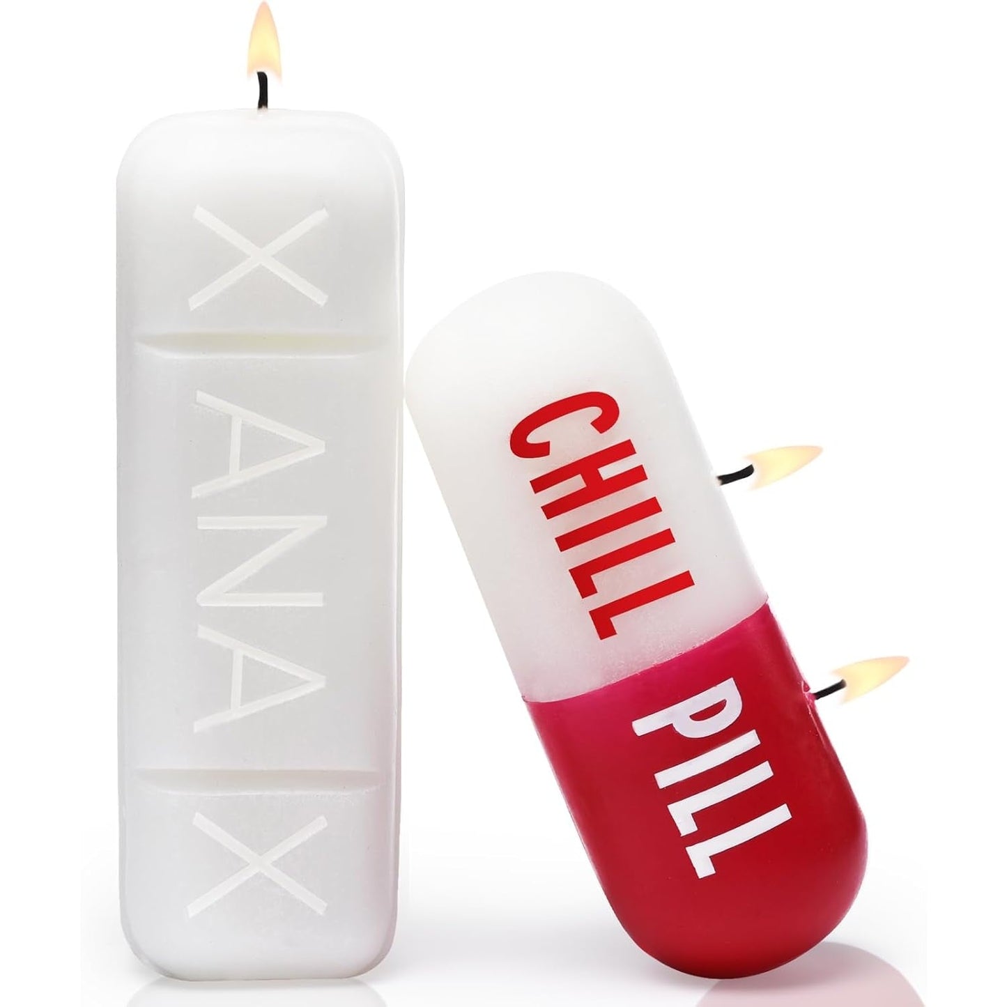 Chill Pill Candle - Xanax Candle - Cute Candles for Cool Gifts - Funny Candles for Any Occasion - Cute Things for Aesthetic Room Decor - Cool Candles for Cool Things - Trendy Candles - Prank Candles - Medaid