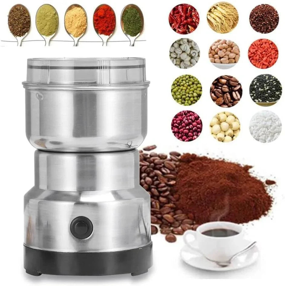 Multifunctional Stainless Steel Grinder مطحنة فولاذ متعددة الوظائف