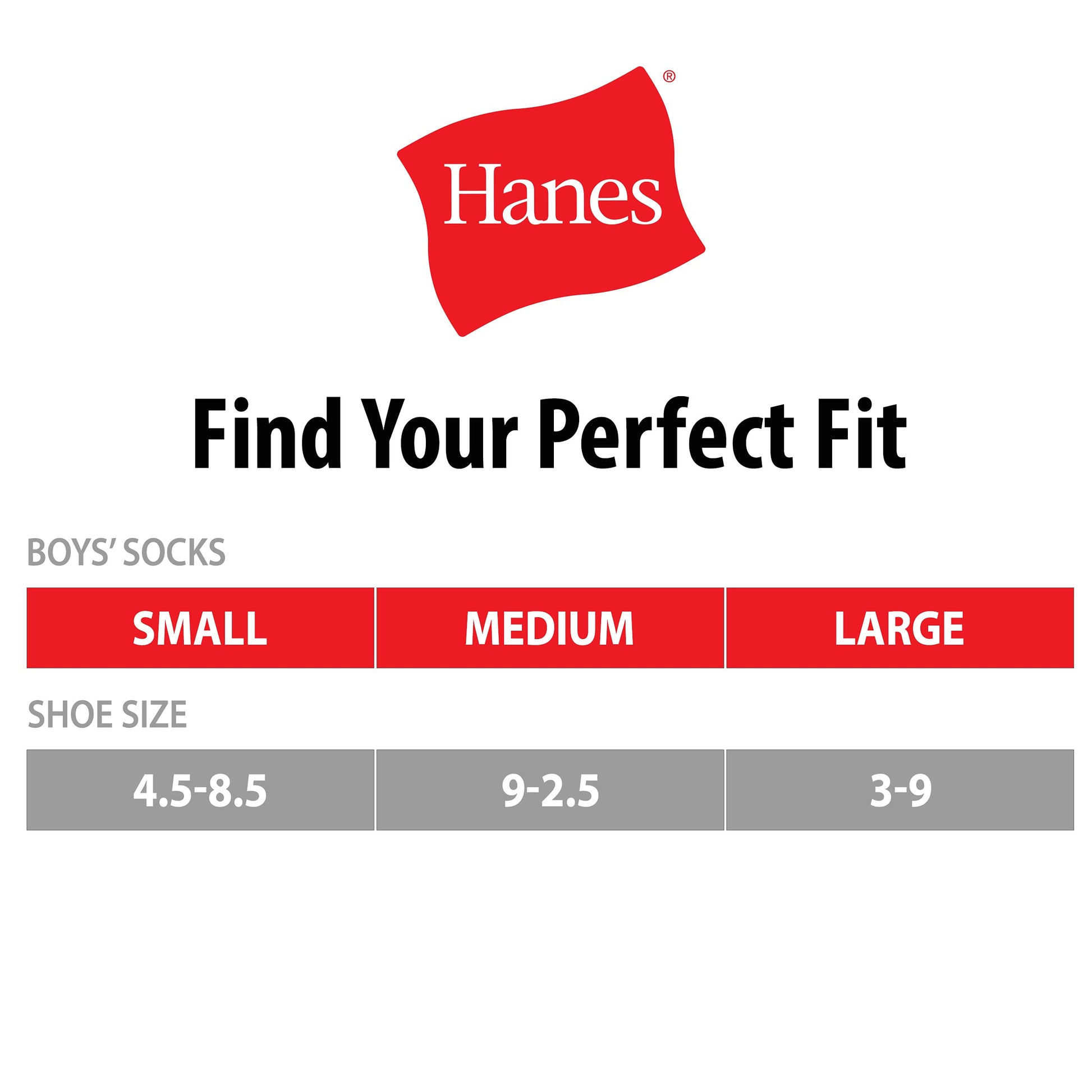 Hanes Ultimate boys No Show, 10-pack fashion liner socks, White, Medium US - Medaid International
