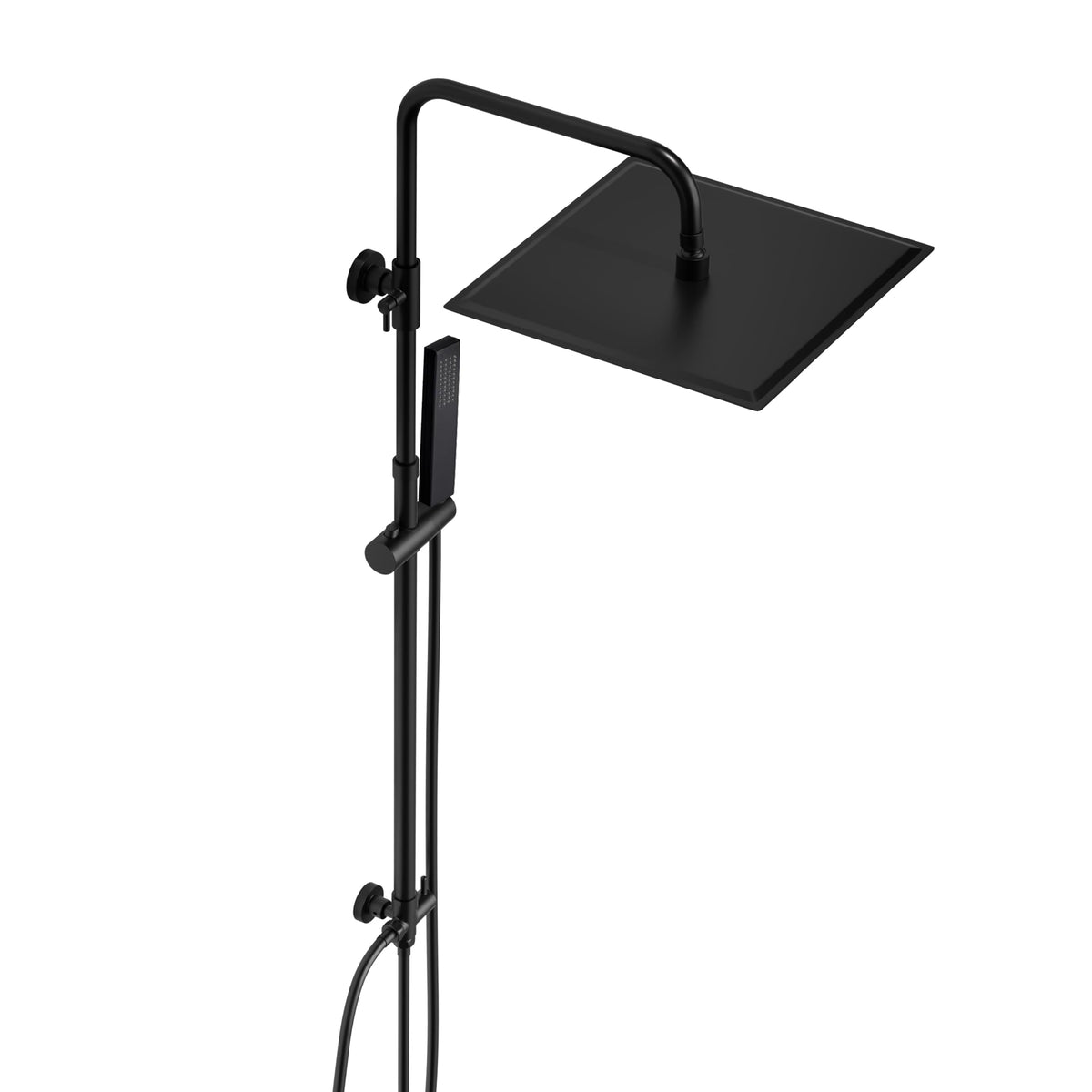 JOHO 304 Stainless Steel Shower Set Rain Shower System with Shower Head (Shower Set with Shower Head Square 20 x 20 cm)
