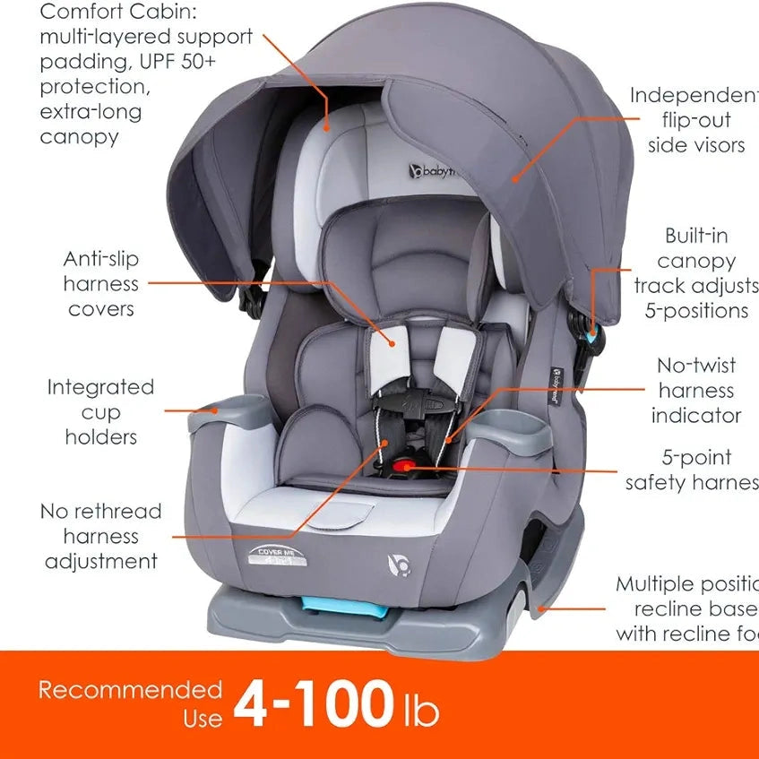BabyTrend - Cover Me 4in1 - Convertible Car Seat