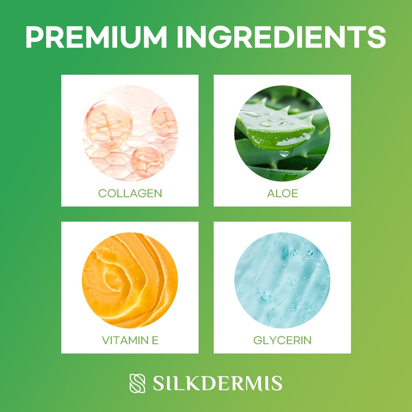 SILKDERMIS Forehead Wrinkle Patches 12Pcs with Smile Line Patches 24Pcs with Aloe, Collagen, Vitamin E, Forehead Wrinkles Treatment and Smile Lines Treatment - Medaid International