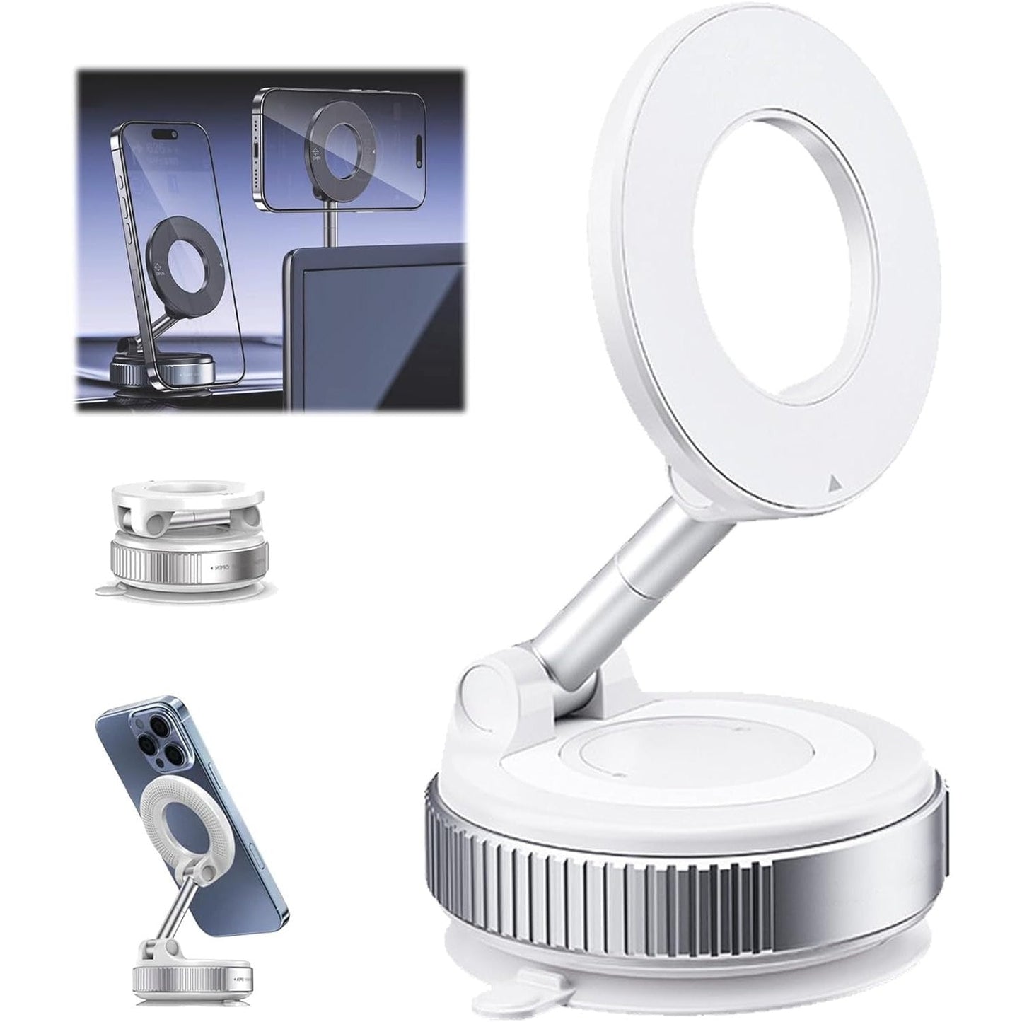 Magnetic foldable holder