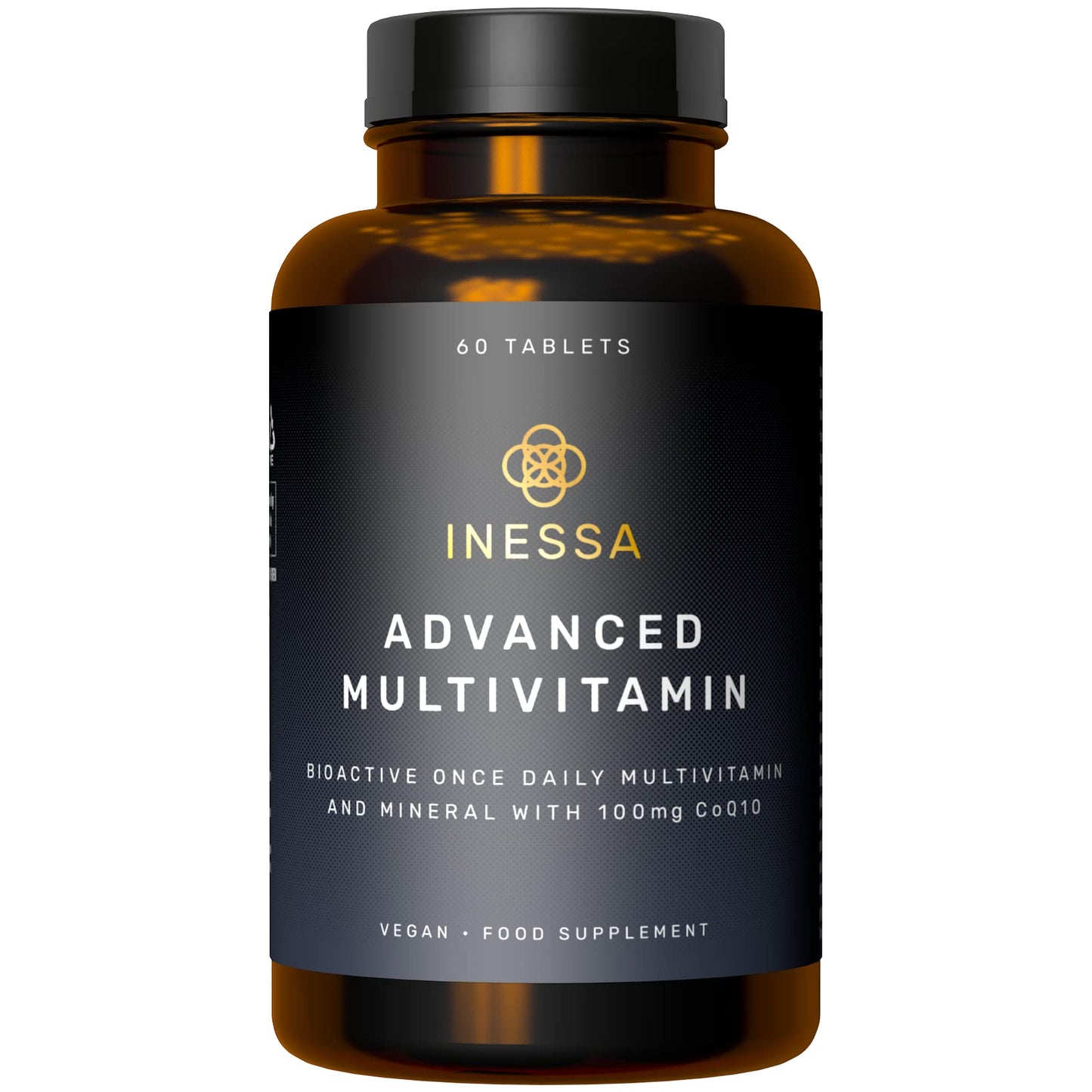 Inessa Methylated Multivitamin for Men and Women - Advanced Natural Daily Mens Multivitamins with CoQ10 100mg, Vitamins D3, K2, A, B Complex Vitamins, Folic Acid & Zinc - 60 Vegan Tablets - Medaid International