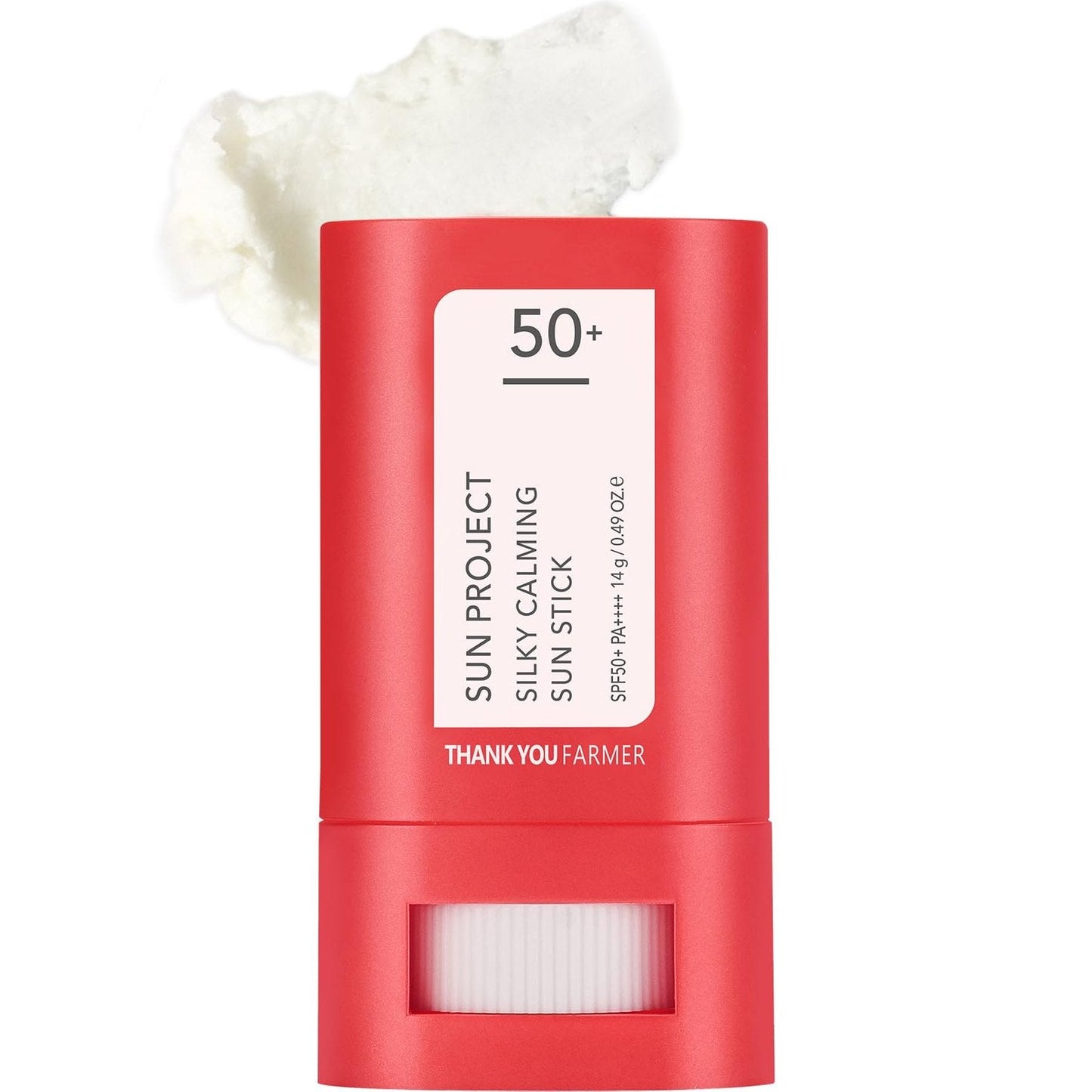 THANKYOU FARMER Sun Project Silky Calming Sun Stick SPF50+ PA++++, Water-Resistant, Matte Finish, Calamine and Centella Asiatica, Korean Sunscreen Stick Face, Travel Size, Korean Sunscreen for Face - Medaid International