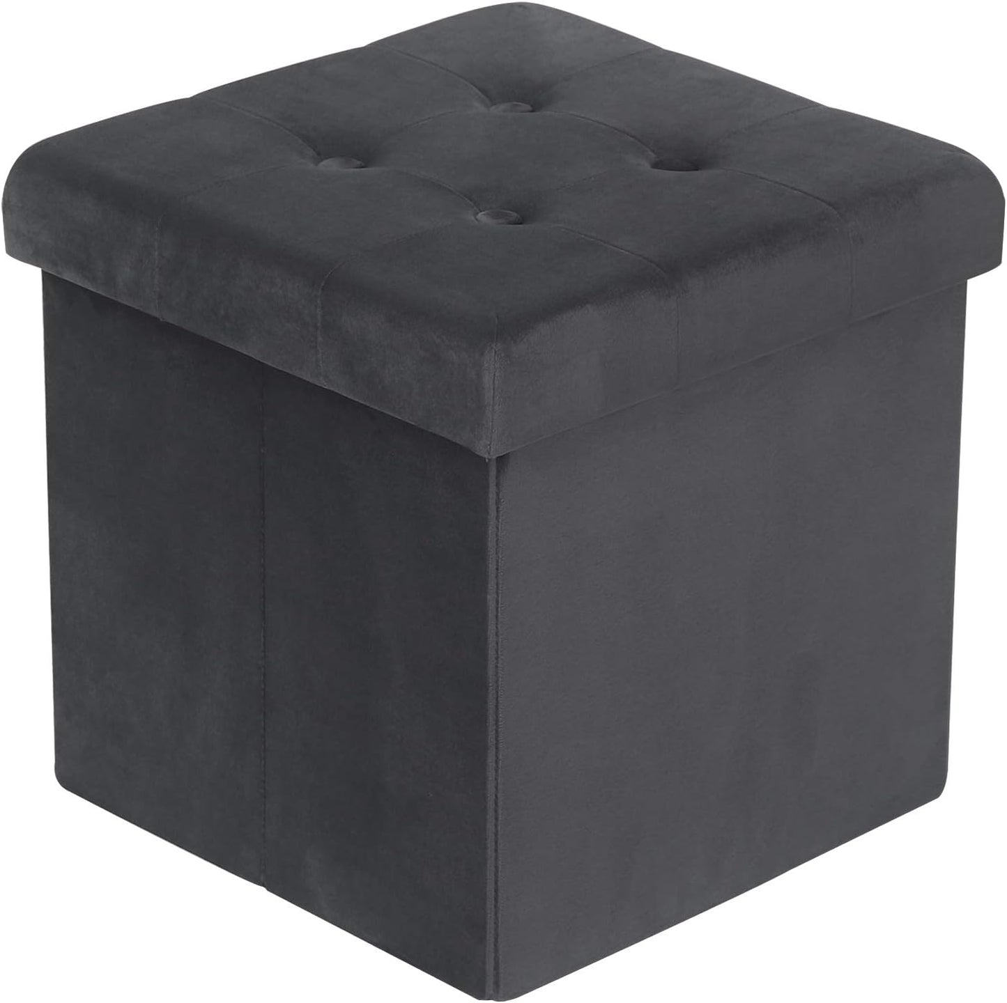 WOLTU Velvet Storage Stool (SH69GR)