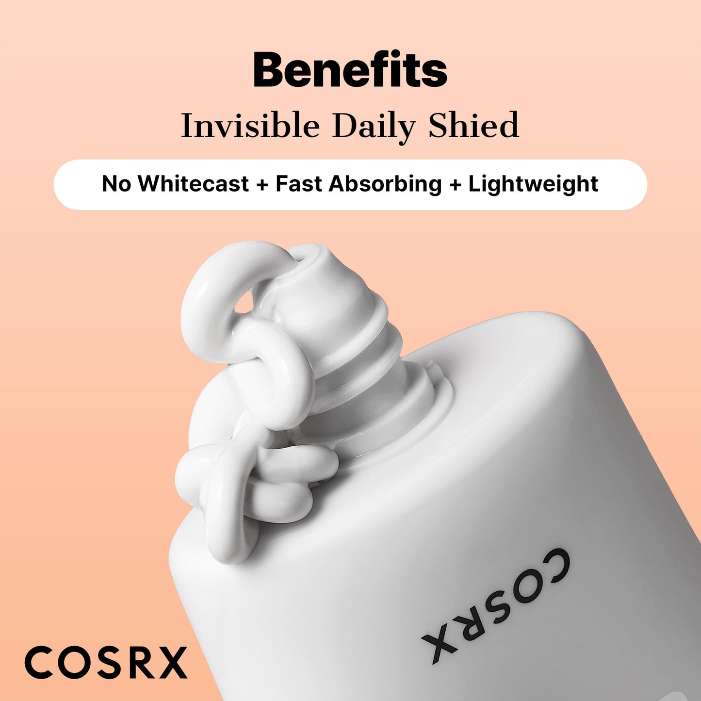 COSRX Vitamin E Vitalizing Face Sunscreen SPF 50, 1.69 fl oz, SPF Moisturizer, Lightweight under Makeup, Summer Travel Essentials, Korean Skin Care, Korean Sunscreen for Face, Stocking Stuffers - Medaid International