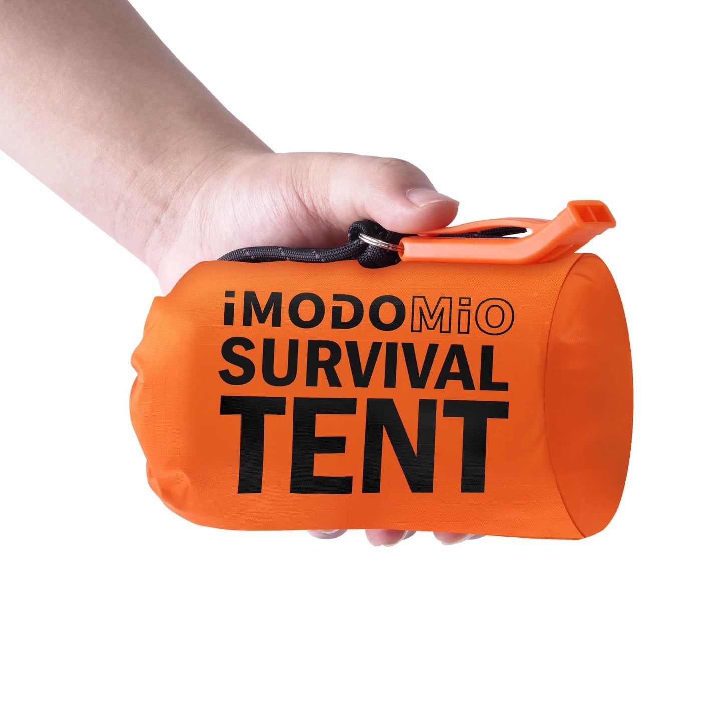 Life Emergency Tent Survival Shelter - 2 Person Mylar Emergency Shelter Tube Tent with Emergency Whistle & Paracord, All-Weather Survival Gear for Camping, Hiking & Survival Kits