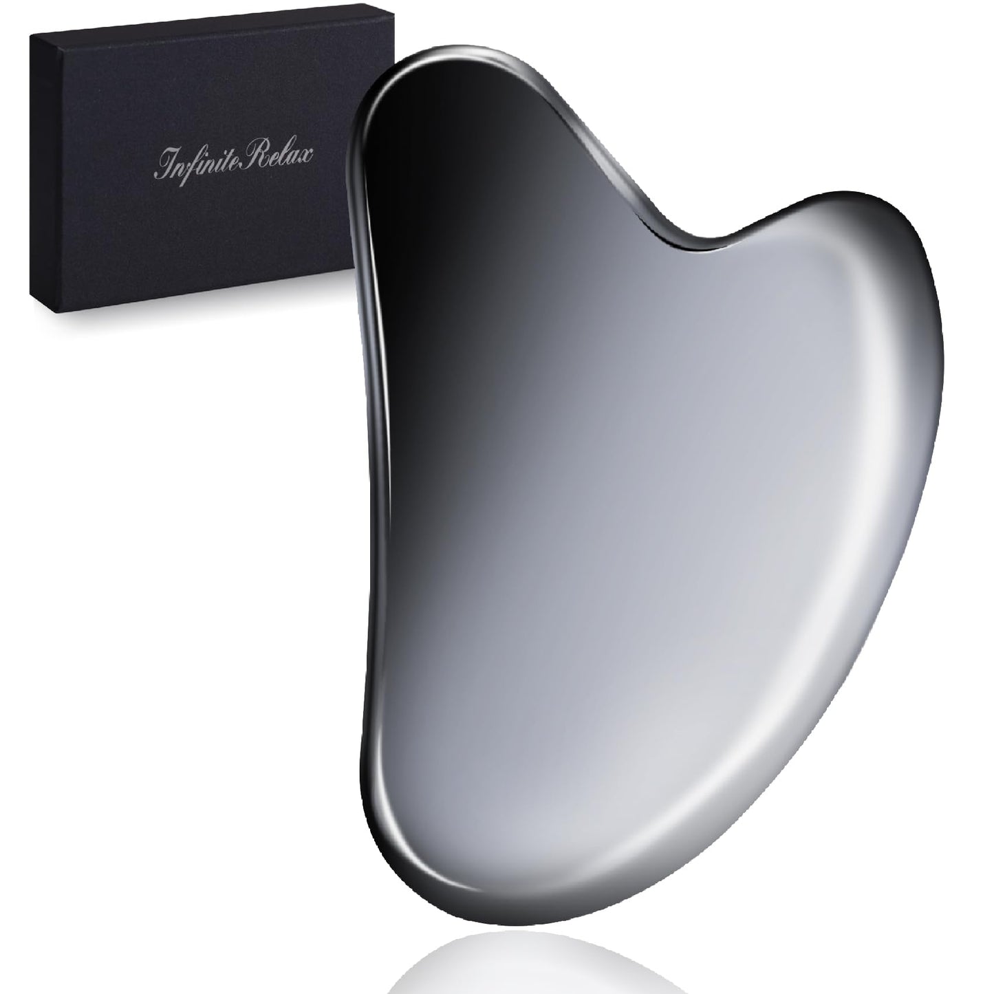 InfiniteRelax Terahertz Gua Sha Facial Tools,Cryo Gua Sha Tool for Face and Body, Gua Sha Massager Tools for Reduce Puffiness and Improve Wrinkles Idea Gift for Mom Women - Medaid International