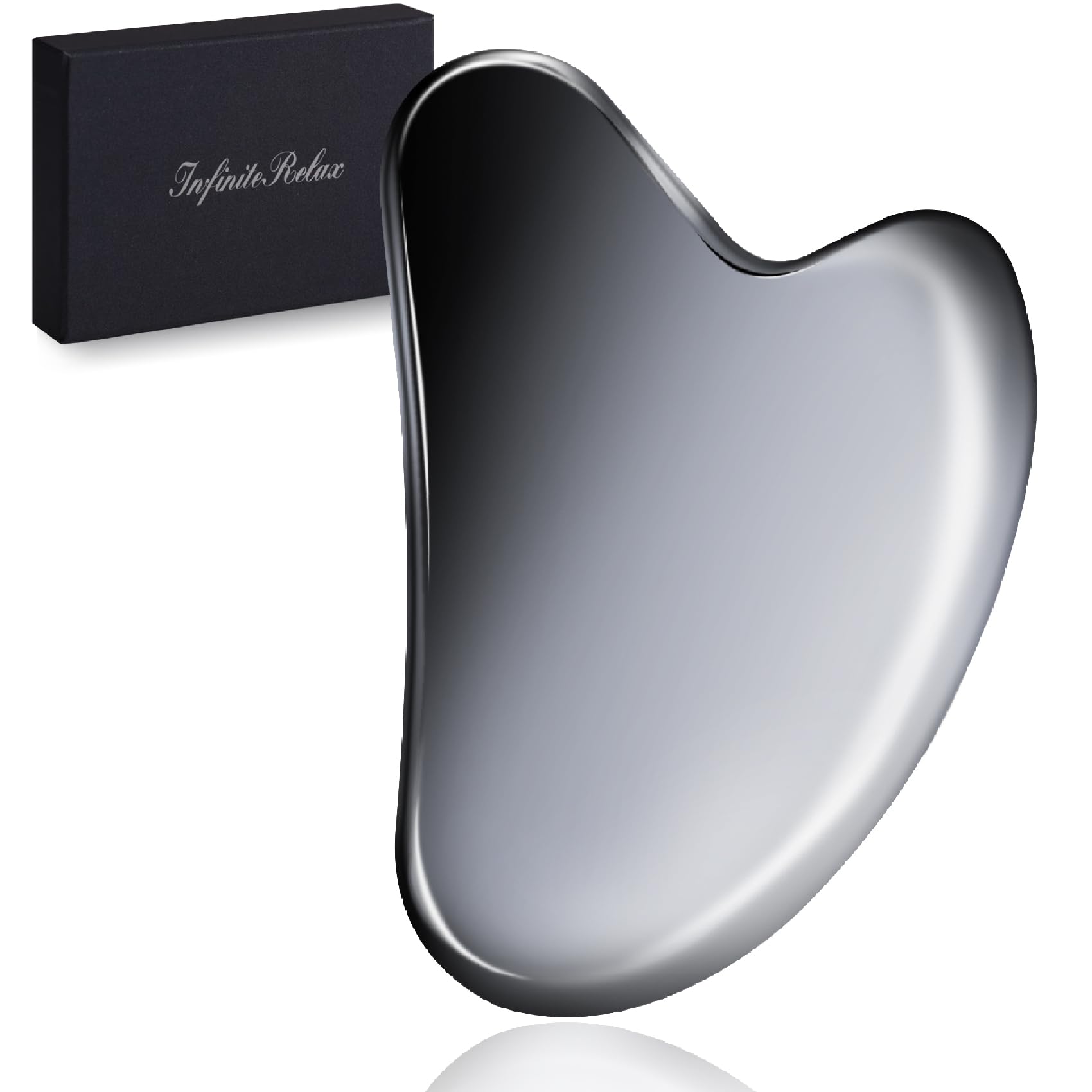 InfiniteRelax Terahertz Gua Sha Facial Tools,Cryo Gua Sha Tool for Face and Body, Gua Sha Massager Tools for Reduce Puffiness and Improve Wrinkles Idea Gift for Mom Women - Medaid International