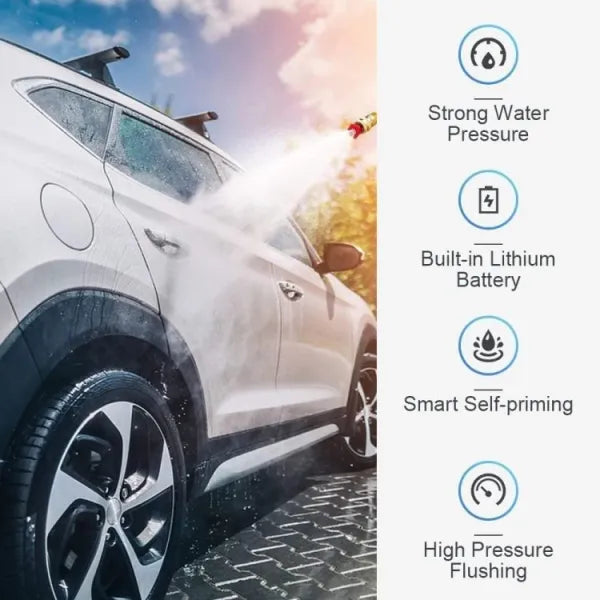 Electric High Pressure Water Spray | Rechargeable