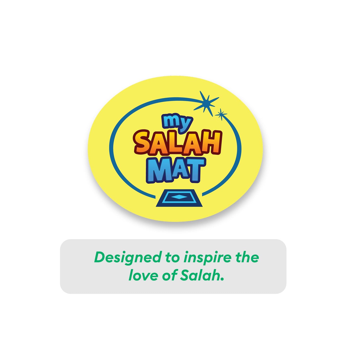 My Salah Mat for Kids - Interactive Muslim Prayer Rug for Kids Learning The Salah - Fun & Easy Prayer Mat with 36 Touch Keys, 15 Languages, Speaker, & Booklets - Islamic Toys for Ages 3 to 8 - Medaid International