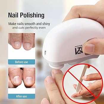 Electric Nail Clipper & Polisher | 2 in 1