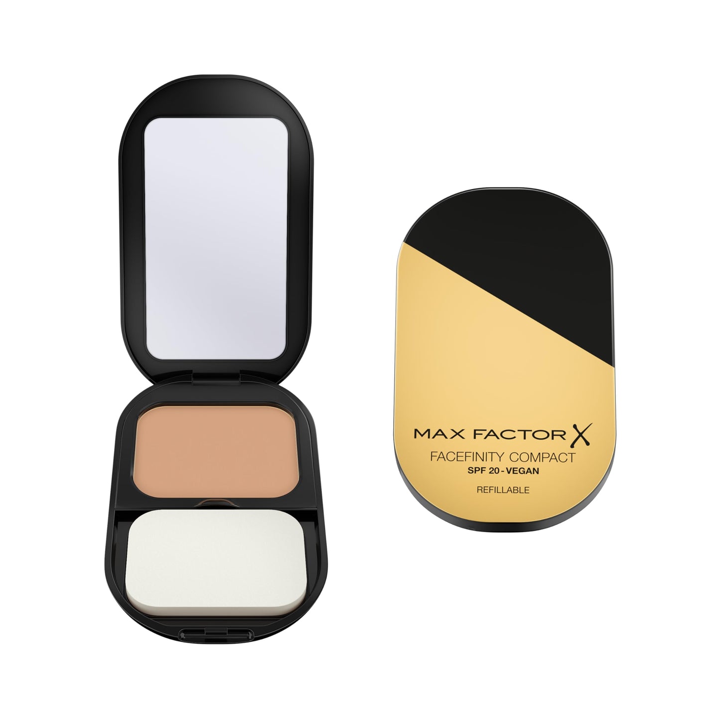 New Max Factor Facefinity Compact Foundation SPF20-01 Porcelain - Medaid International