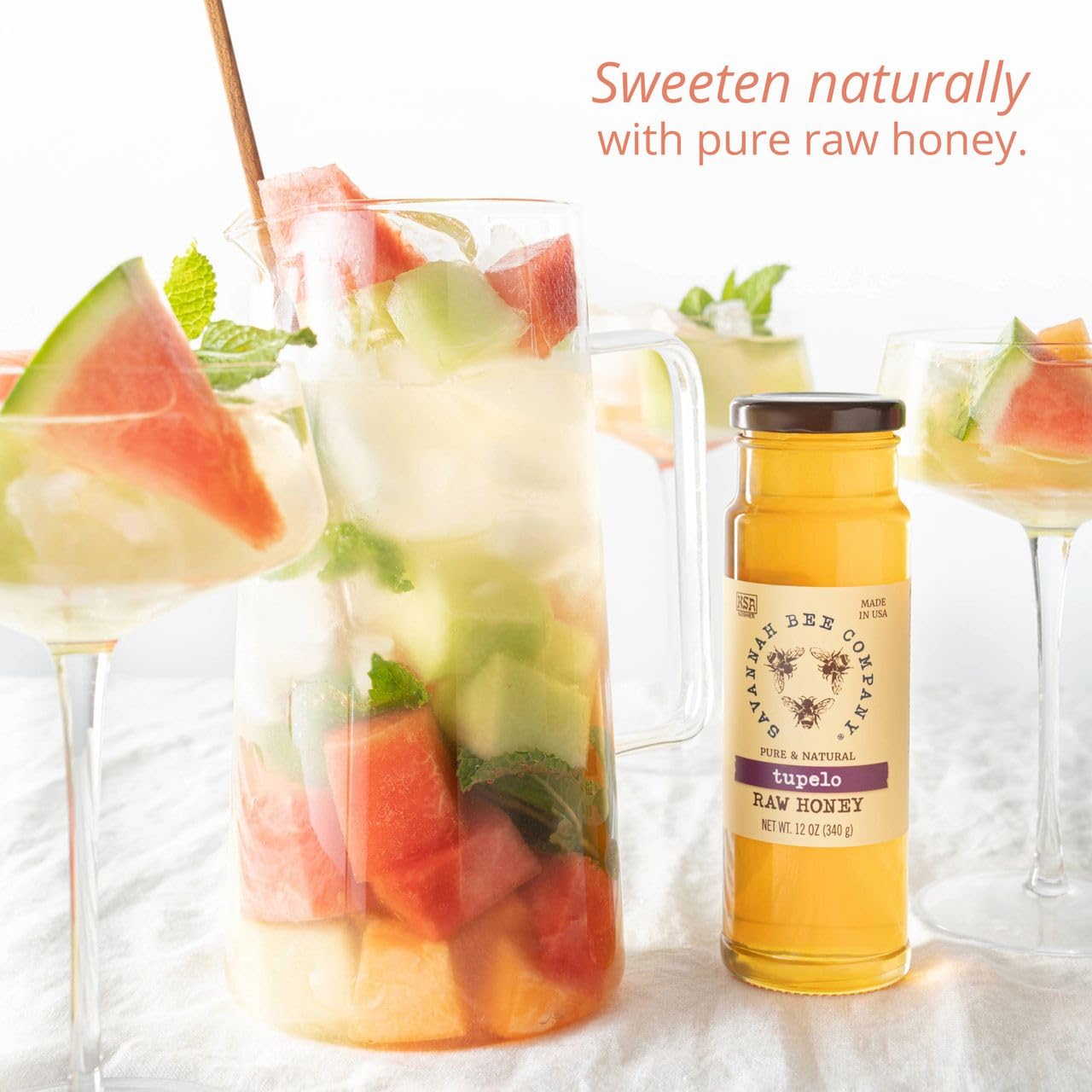 Savannah Bee Company Honey - Pure, Natural, Raw Honey - Medaid International