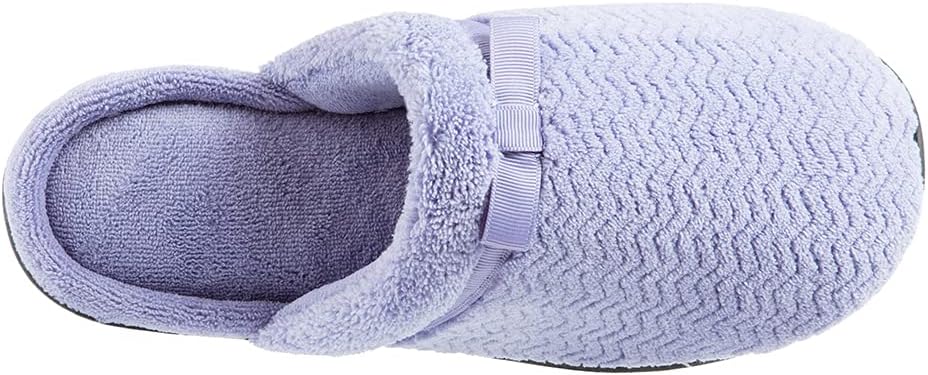 Isotoner Women's Purple Chevron Slip on Clog Slipper | Isotoner In Lebanon
