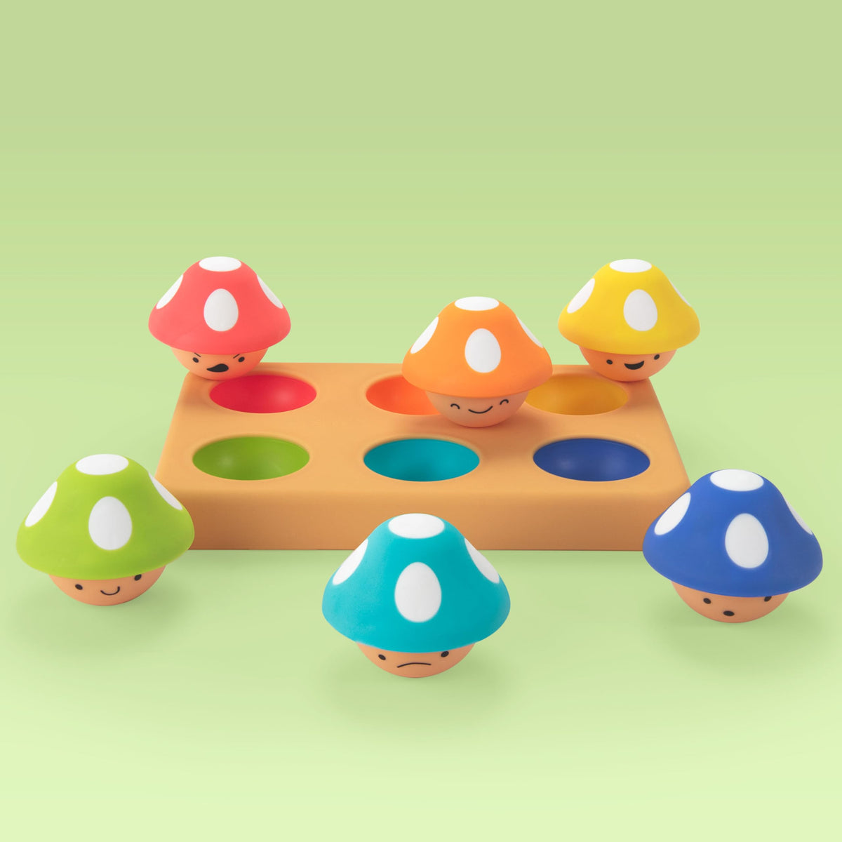 SASSY Mischievous Matching Mushrooms Toy