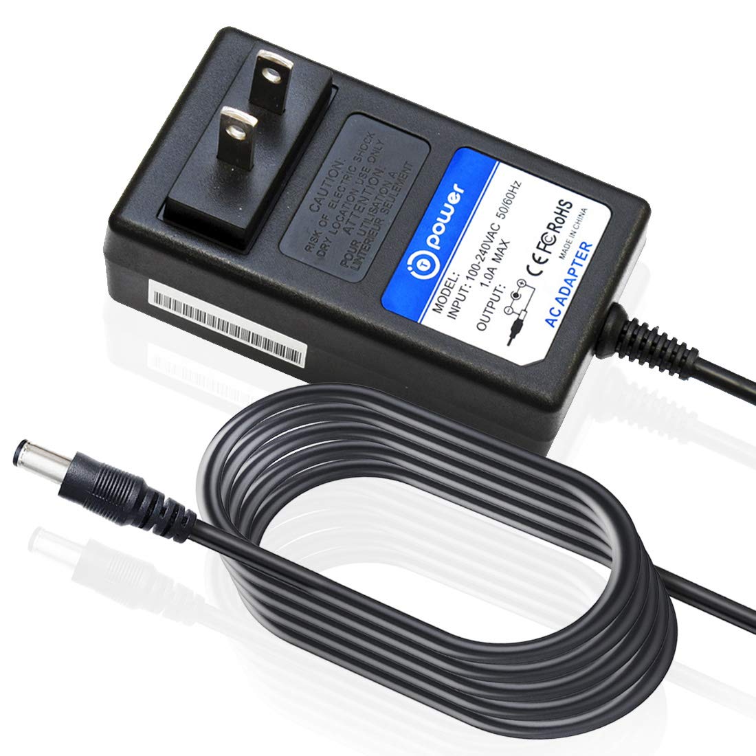 T POWER 12V Charger for Tria Hair Removal Laser 4X Device TRIABEAUTY Model: LHR 4.0 TRIA Beauty LHR 3.0 THR-25 Hair System Ac Dc Adapter Power Supply - Medaid International