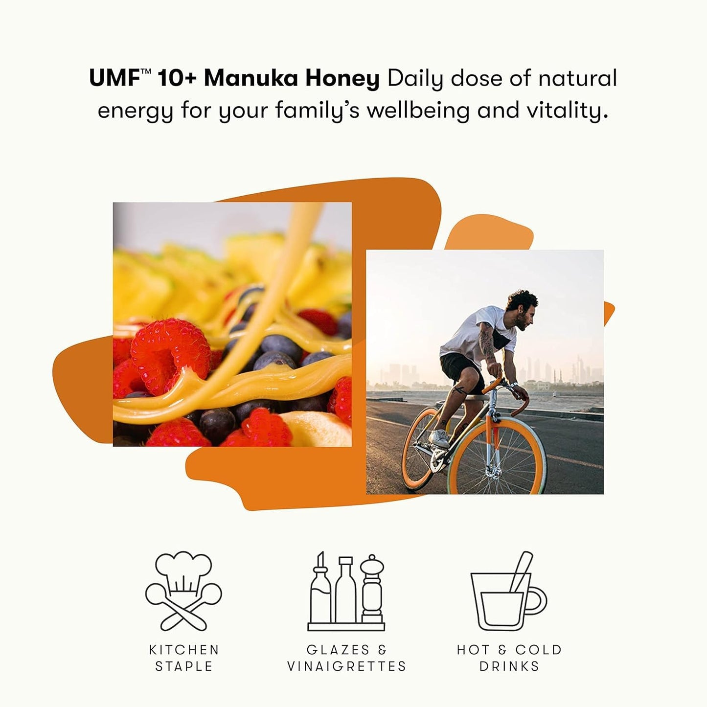 New Zealand Honey Co. Raw Manuka Honey UMF 10+ | MGO 263+, 8.8oz / 250g | Organic Medical Grade Manuka Honey for Daily Wellness, Skin Care & Dogs - Medaid International